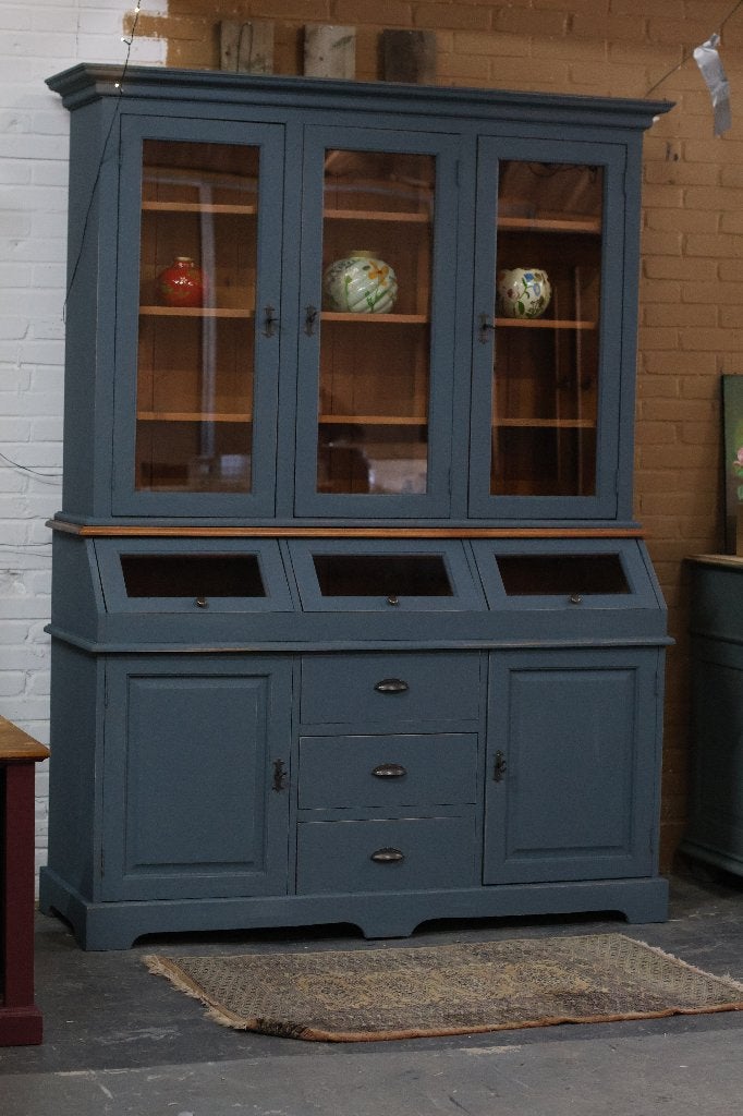 Buffetkast *Villa Verde* vintage, Huis en Inrichting, Kasten | Buffetkasten, Ophalen, 200 cm of meer, Zo goed als nieuw, 50 tot 75 cm