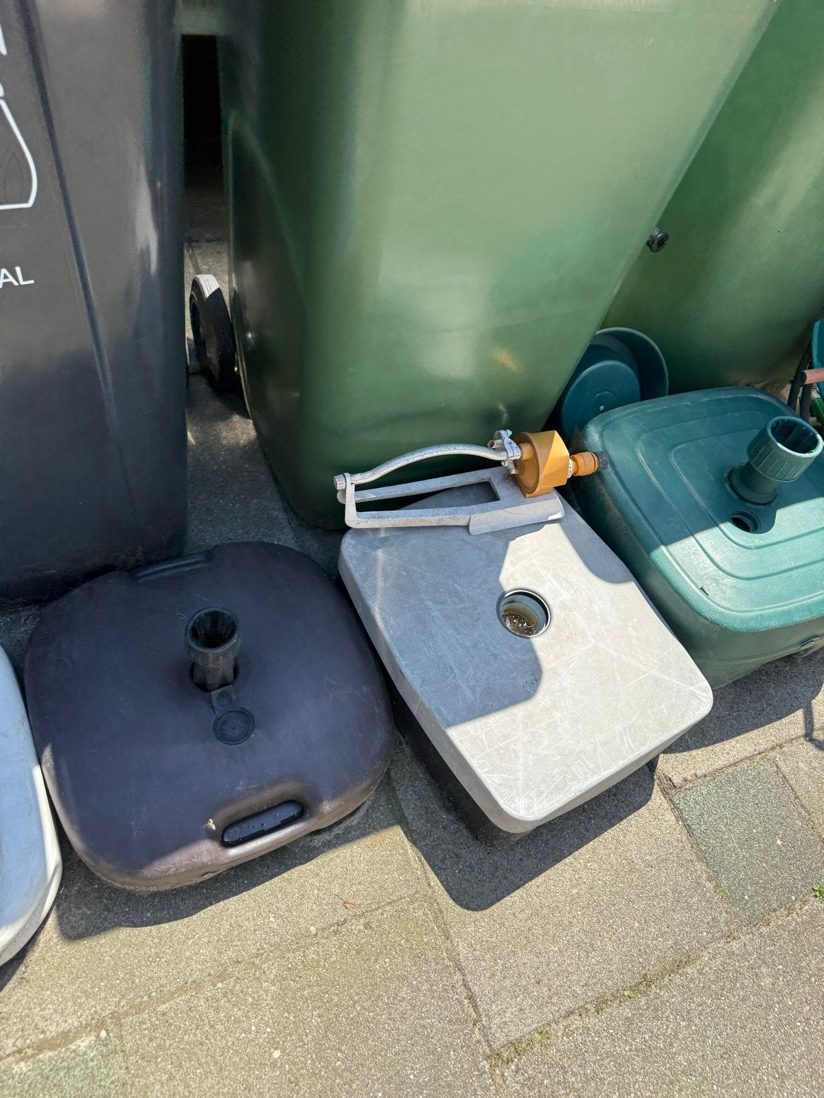 Parasolvoet - Ideaal voor uw parasol, Ophalen of Verzenden, Gebruikt, Parasolvoet