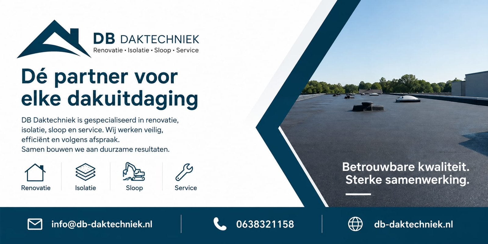 Dakdekker,( Dakbedekkingspecialist ), Garantie, Bitumineus