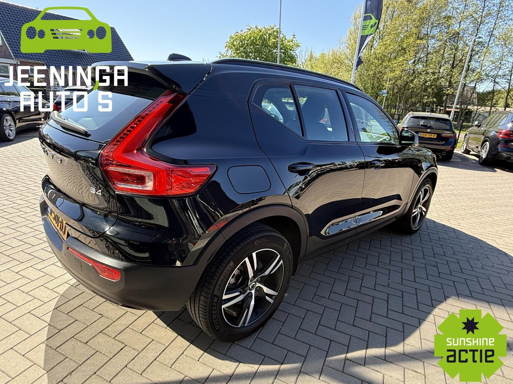 Volvo XC40 2.0 B4 R-Design|MildHybride|ACC|Camera|Stoelverwa, Auto's, 4 cilinders, 1969 cc, Zwart, 14 km/l