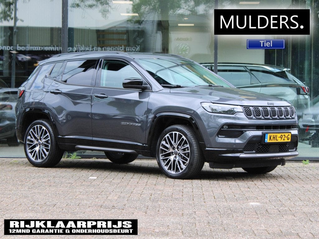 Jeep Compass 1.5T e-Hybrid S Automaat | Navi / Leder / Camer
