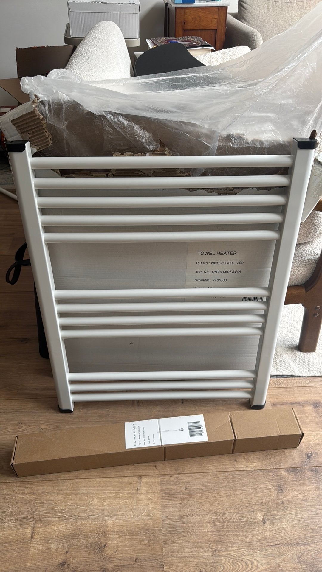 Badkamer Radiator-handdoekverwarmer, Ophalen, Radiator, Zo goed als nieuw, 60 tot 150 cm