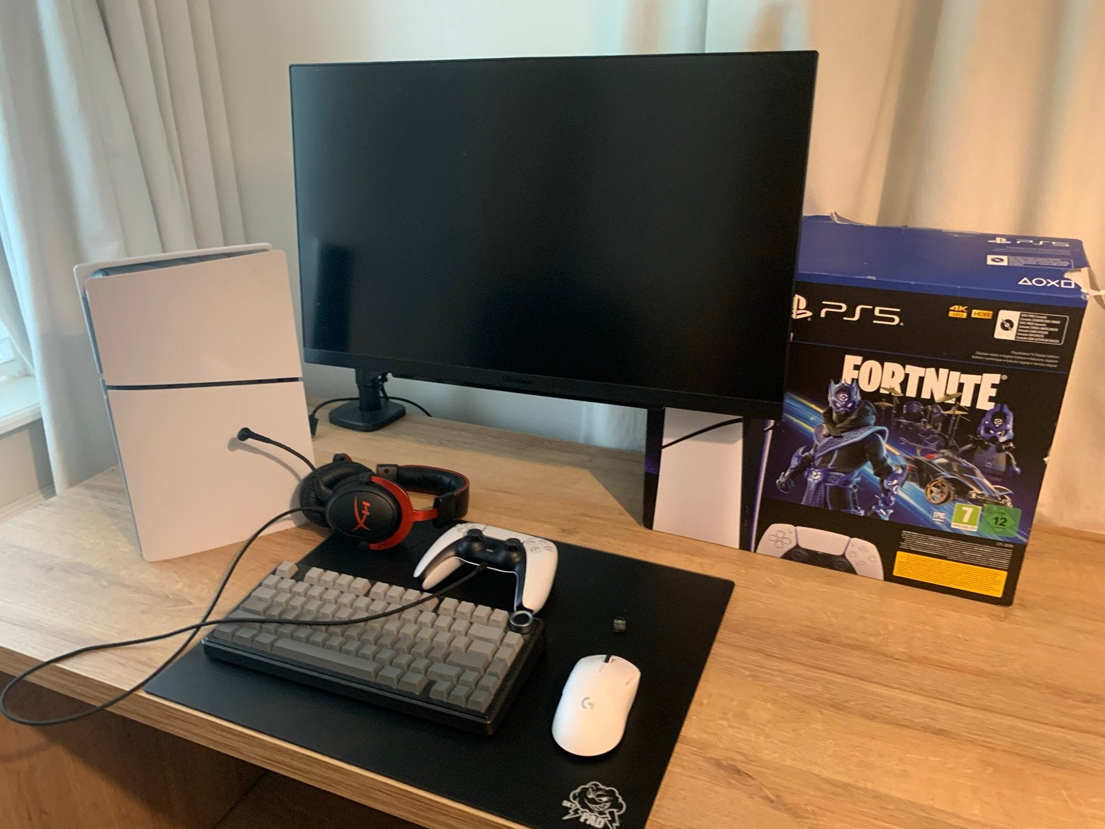 Complete PS5 Gaming Setup: Console, Monitor, Toebehoren, Spelcomputers en Games, Ophalen of Verzenden, Nieuw