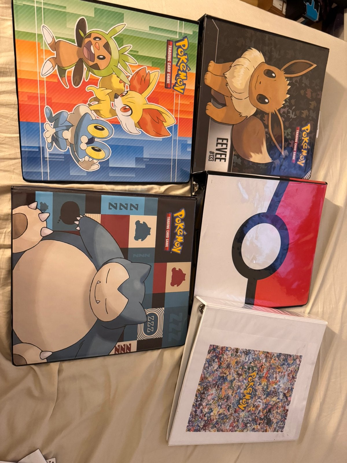 52 pokemon mappen!!, Ophalen, Gebruikt