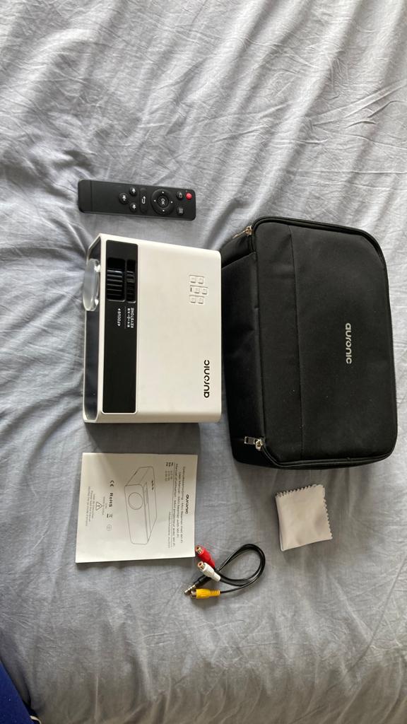 Mini Beamer met wifi - merk auronic model AU3121, Ophalen of Verzenden, Gebruikt, LED, Auronic