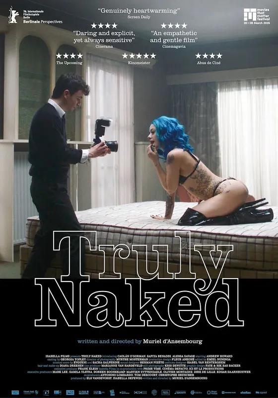 Filmposter Truly Naked - Origineel en Zeldzaam, Verzamelen, Posters, Nieuw, Film en Tv, A1 t/m A3, Rechthoekig Staand, Ophalen of Verzenden