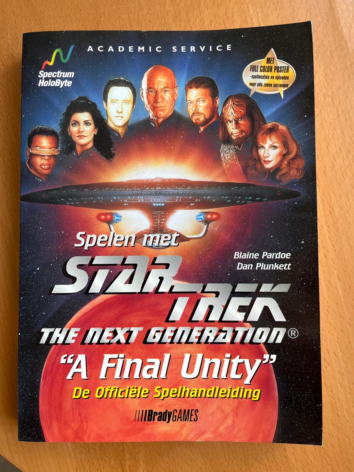 Star Trek: The Next Generation - A Final Unity Gids, Boeken, Fantasy, Ophalen of Verzenden, Zo goed als nieuw