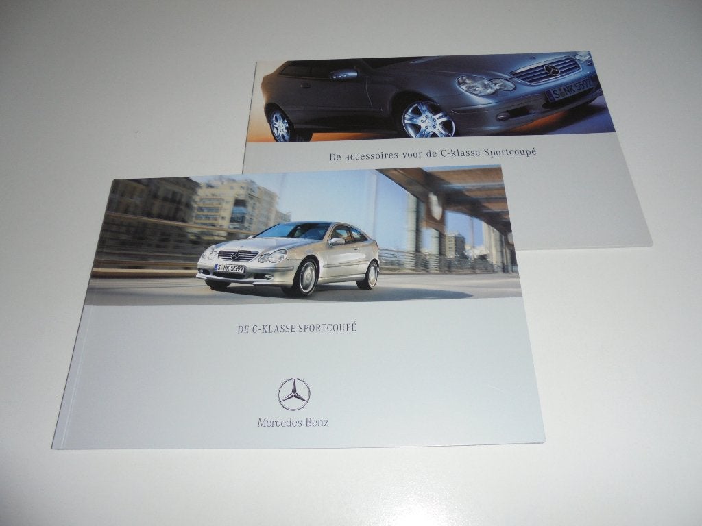 brochure Mercedes C-klasse Sportcoupé  2003, Ophalen of Verzenden, Nieuw, Mercedes