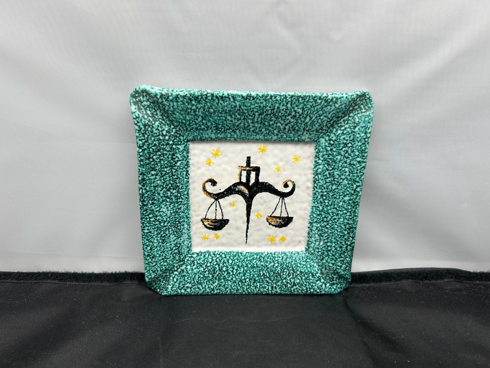 Vintage Italiaans wandbord Weegschaal (Mid-Century), Antiek en Kunst, Ophalen