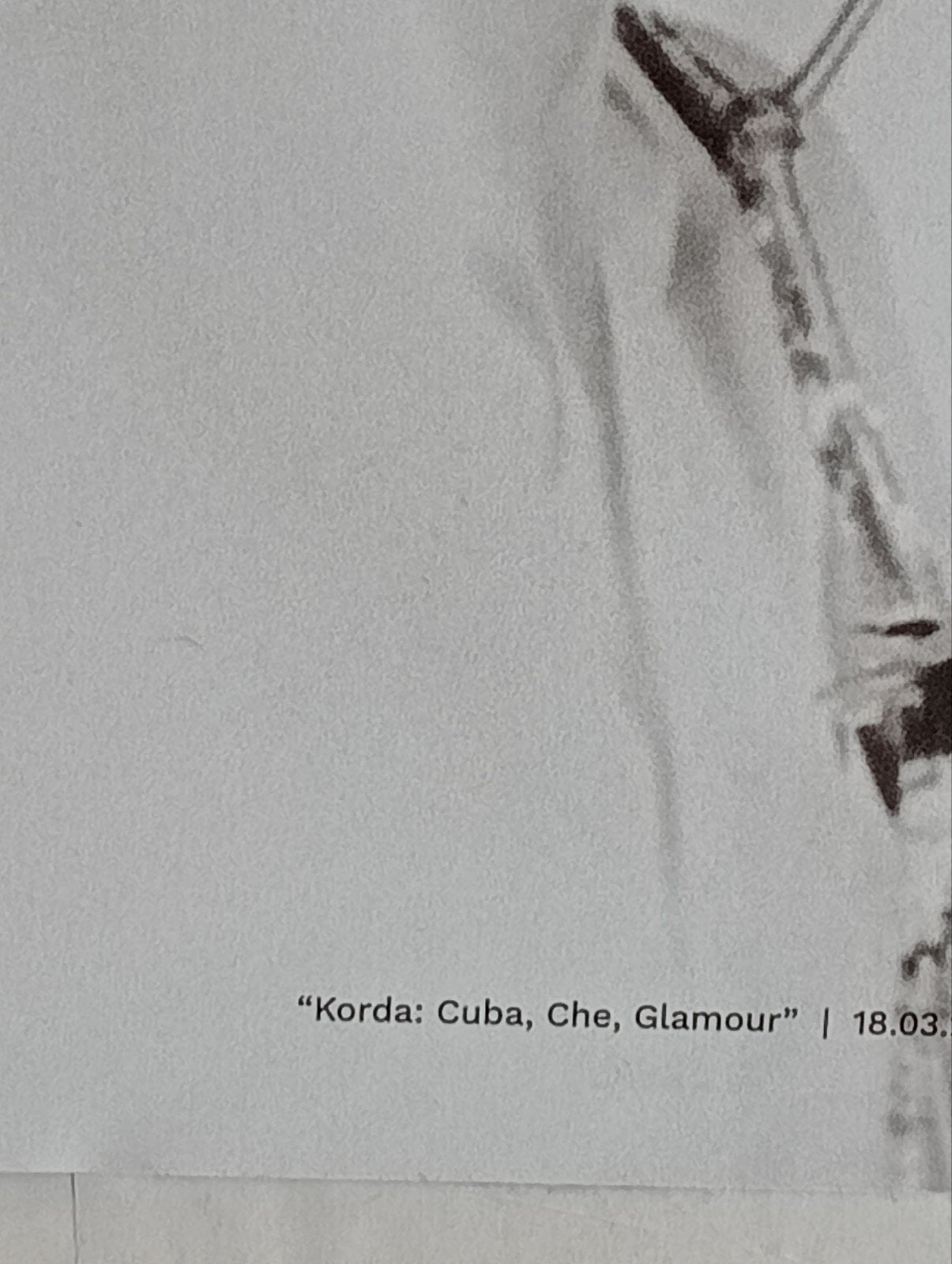 Korda Cuba foto affiche Cobra Museum, Antiek en Kunst, Ophalen of Verzenden