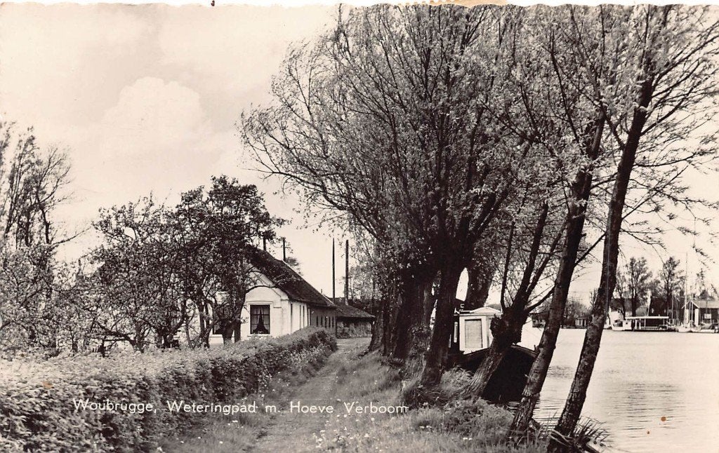 115 Woubrugge - Weteringspas, Verzenden, 1940 tot 1960, Gelopen, Zuid-Holland
