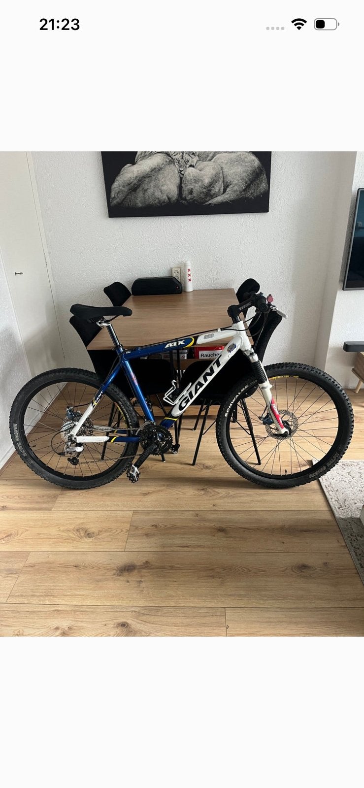 Giant ATX 880 mountainbike aluminium Shimano frame maat 19,5, Ophalen, Zo goed als nieuw, Giant