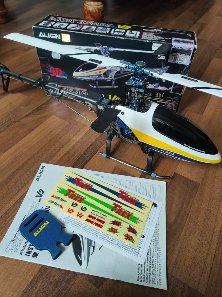 Align T-Rex 450SE V2 (Nieuw), Verzenden, Nieuw, Elektro, Helikopter