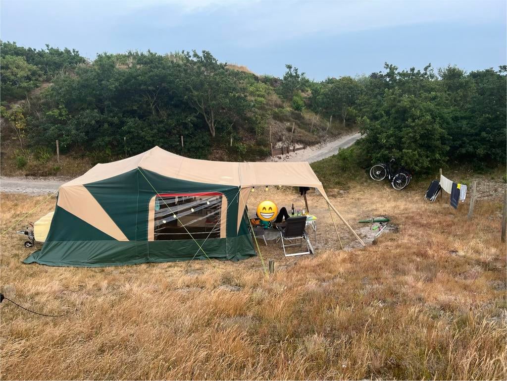 Trigano Odyssee GL Vouwwagen. Compleet en net BOVAG gekeurd, Caravans en Kamperen, Ophalen, Trigano, Meerkleurig, Aanwezig