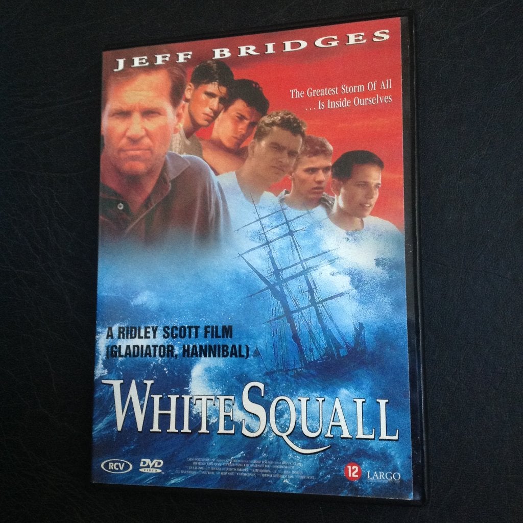White Squall Ridley Scott Jeff Bridges, Vanaf 12 jaar, Verzenden, Gebruikt