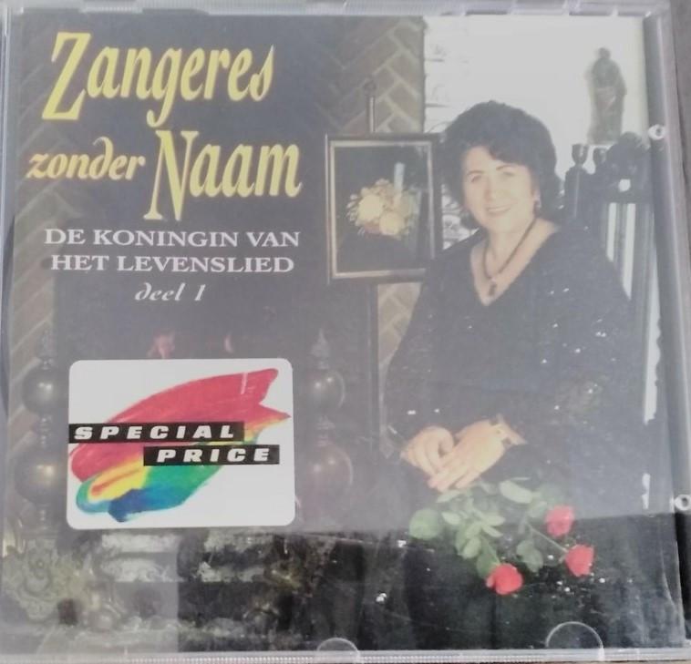 CD-Zangeres Zonder Naam-De koningin van het levenslied Deel1, Ophalen of Verzenden, Zo goed als nieuw, Levenslied of Smartlap