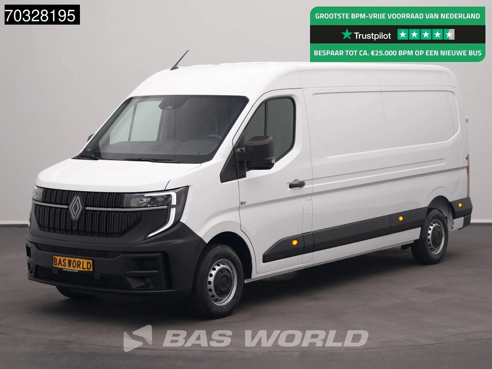 Renault Master 150PK BPM Vrij! L3H2 LED Airco Cruise CarPlay, 1998 cc, Stof, Gebruikt, Euro 6