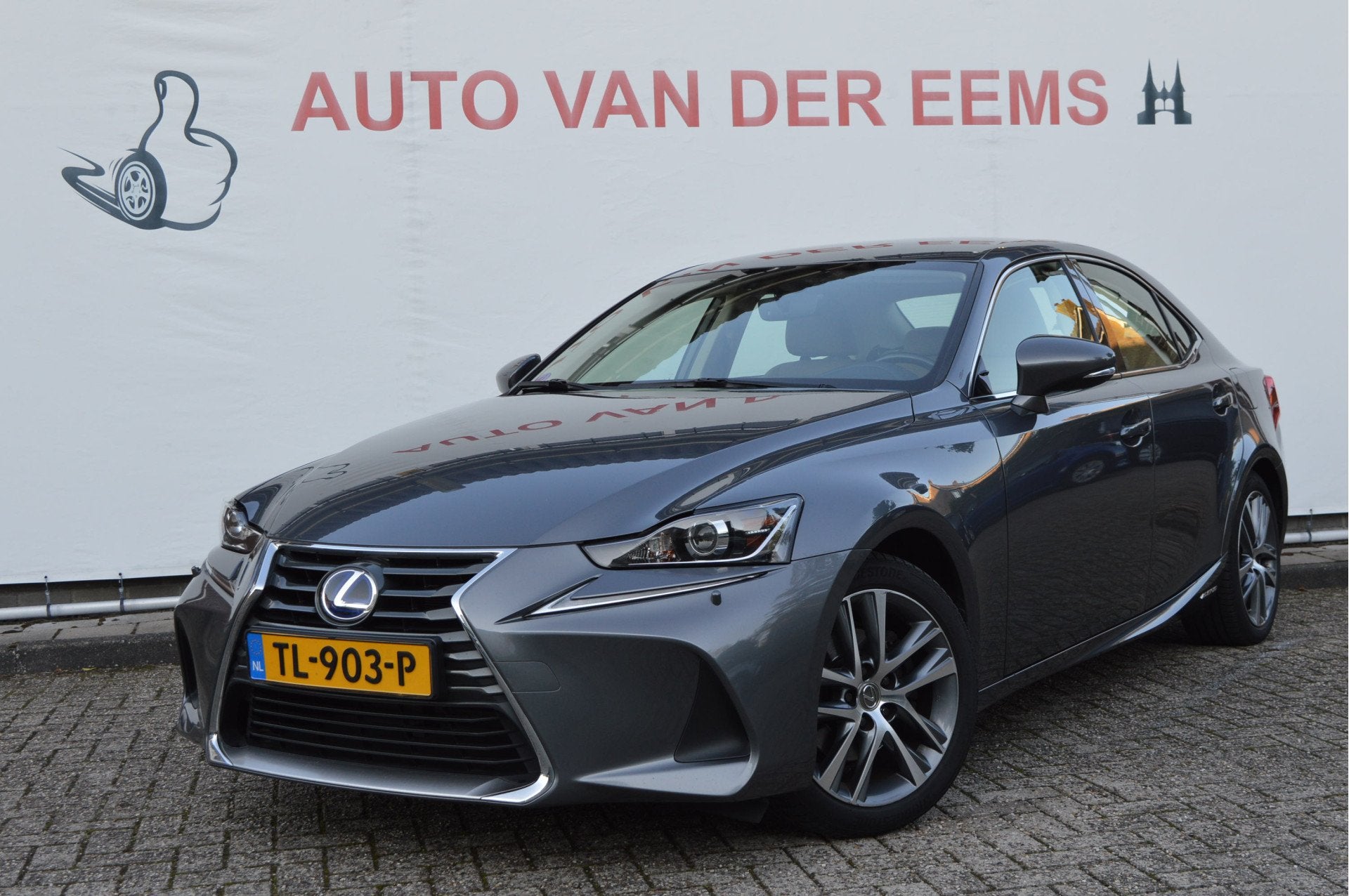 Lexus IS 300h Hybrid Busn Line Nap / Lederen bekleding / Led, Auto's, Lexus, Automaat, Dealer onderhouden, Achterwielaandrijving