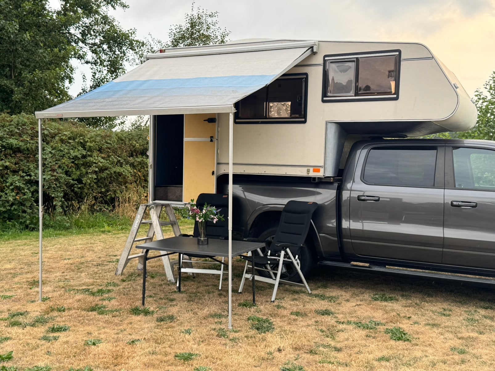 Pick up afzet camper unit, Particulier