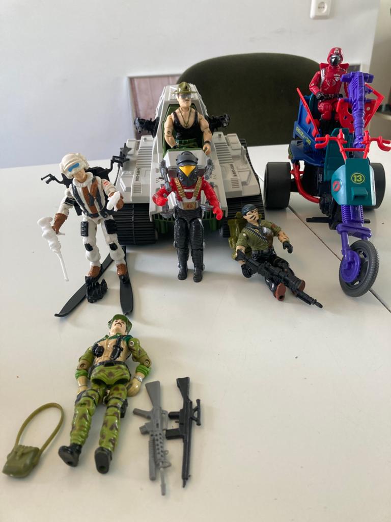 Gi Joe origineel jaren 80, Ophalen, Gebruikt