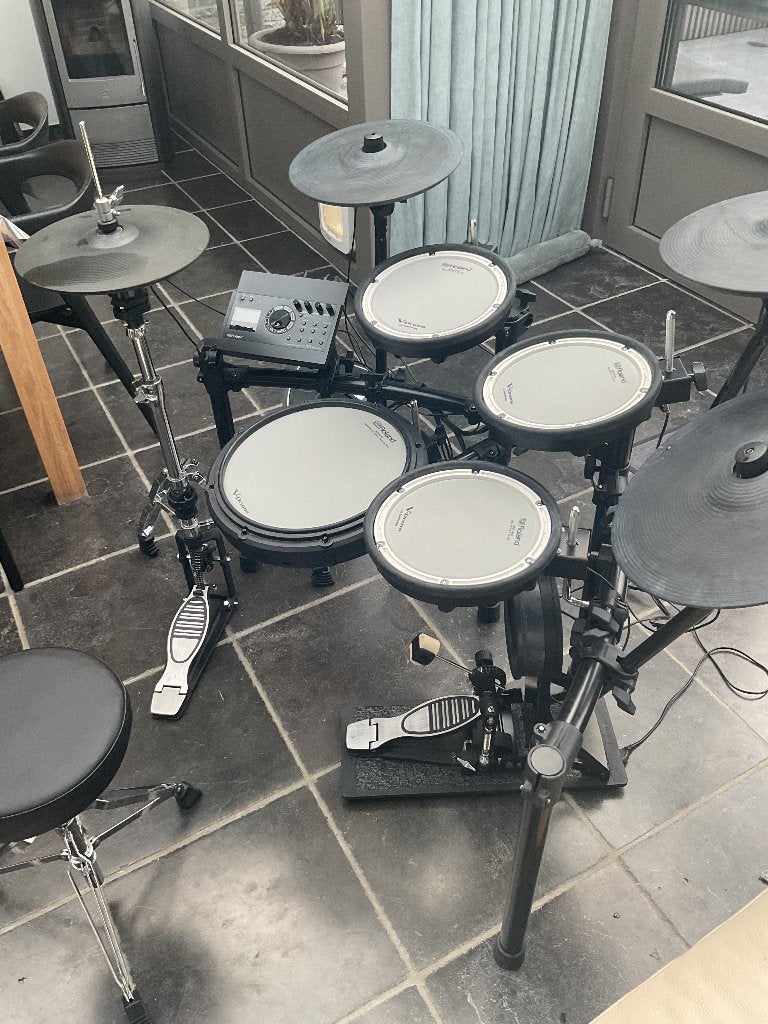 Roland td17 kvx met extras, Ophalen, Zo goed als nieuw, Roland, Elektronisch