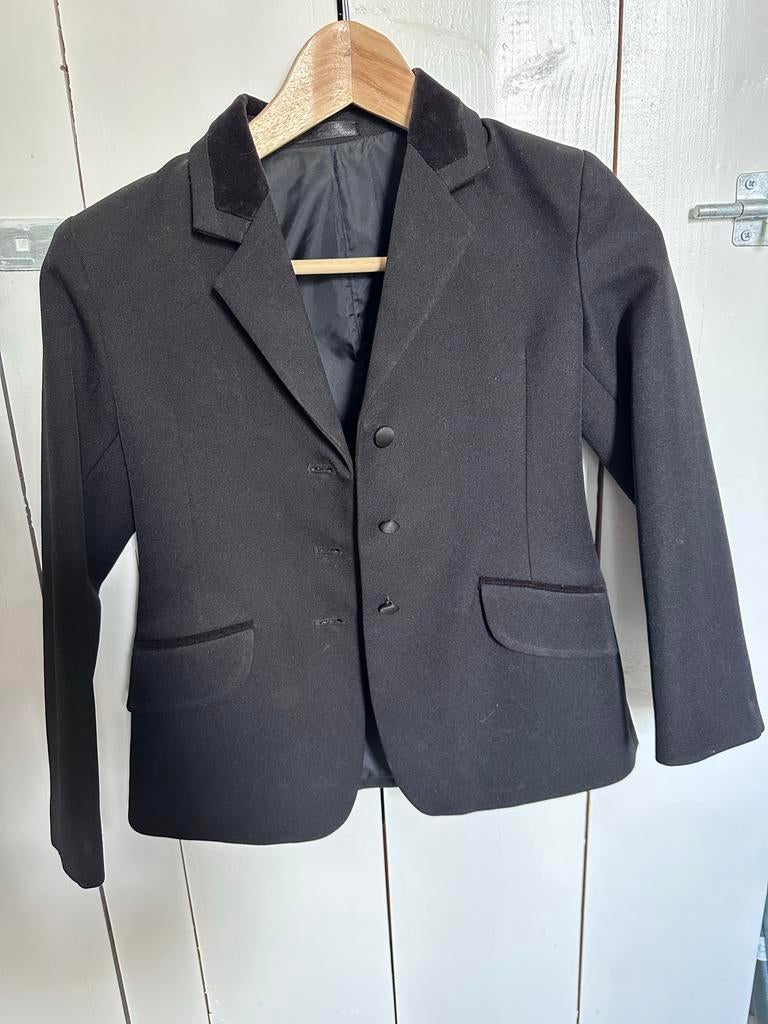 Zwart dressuur jasje van Rider Pro, maat 152, Dieren en Toebehoren, Paardrijkleding, Ophalen of Verzenden, Zo goed als nieuw, Dressuur