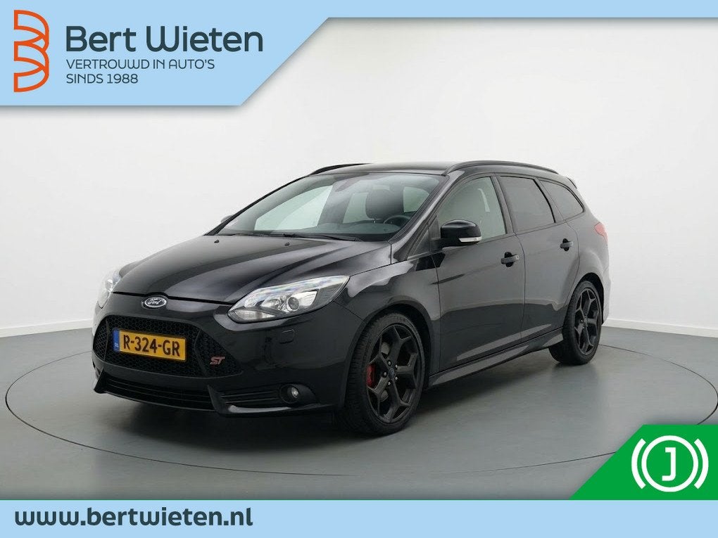 Ford FOCUS Wagon 2.0 EcoB. 250 PK | Stoelverwarming | Recaro, Gebruikt, Zwart, 4 cilinders, Leder en Stof