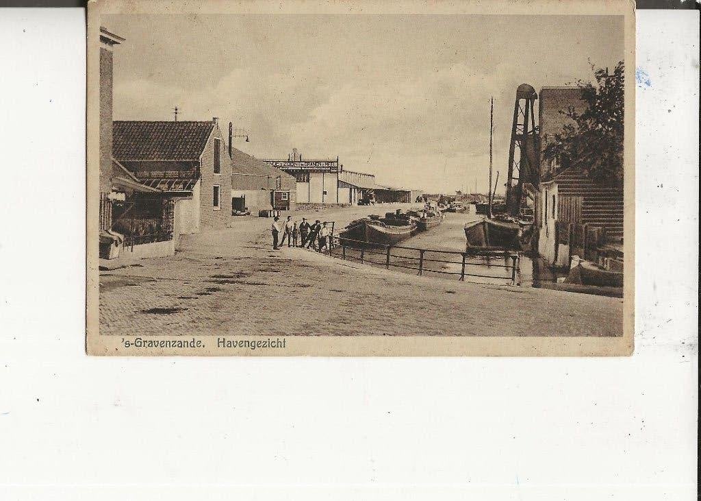 s Gravenzande Havengezicht 26-8-1931 L Vellekoop, Ophalen of Verzenden, 1920 tot 1940, Gelopen, Zuid-Holland