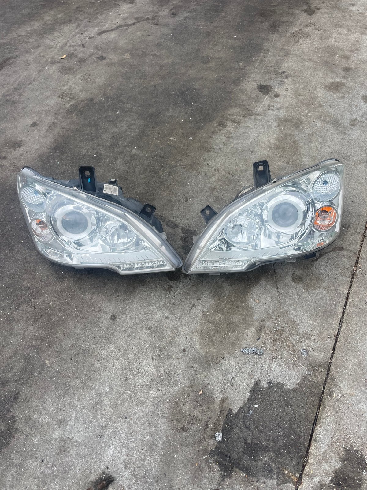 Mercedes Viano W639 Xenon Koplampen Set, Ophalen of Verzenden, Gebruikt, Mercedes-Benz