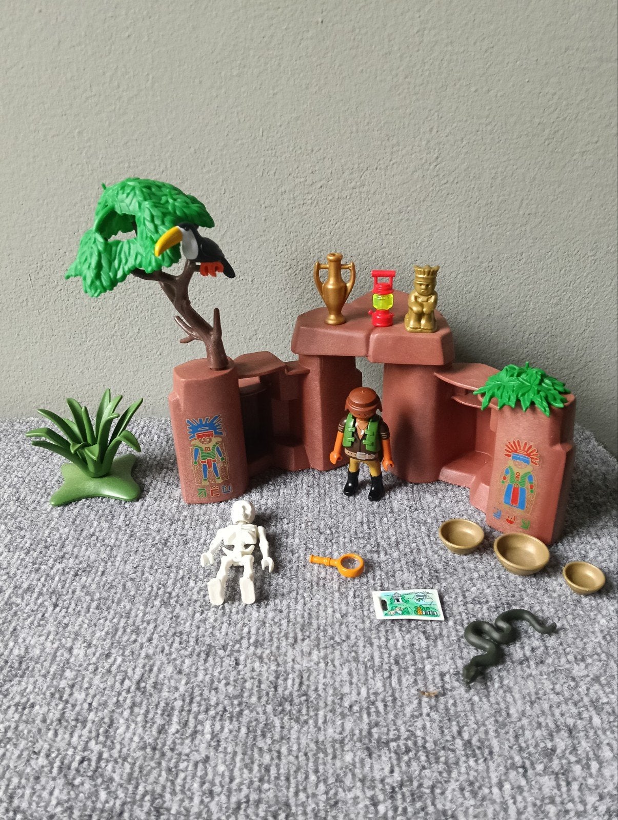 Playmobil Inca/Jungle Set met Figuren en Accessoires, Complete set, Overige typen, Brandstätterstr. 2-10, 90513 Zirndorf, Duitsland