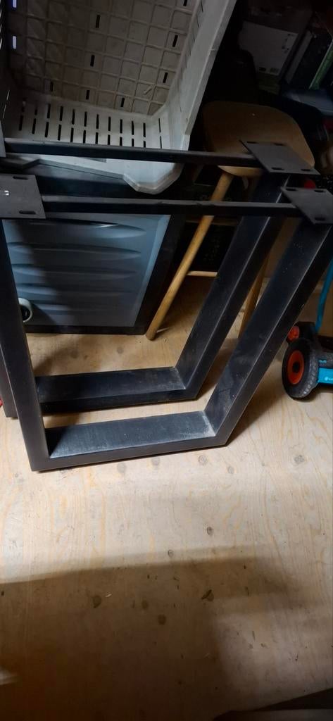 Eettafelpoten u profiel metaal, Tafelpoot, Minder dan 50 cm, Gebruikt, 50 tot 100 cm
