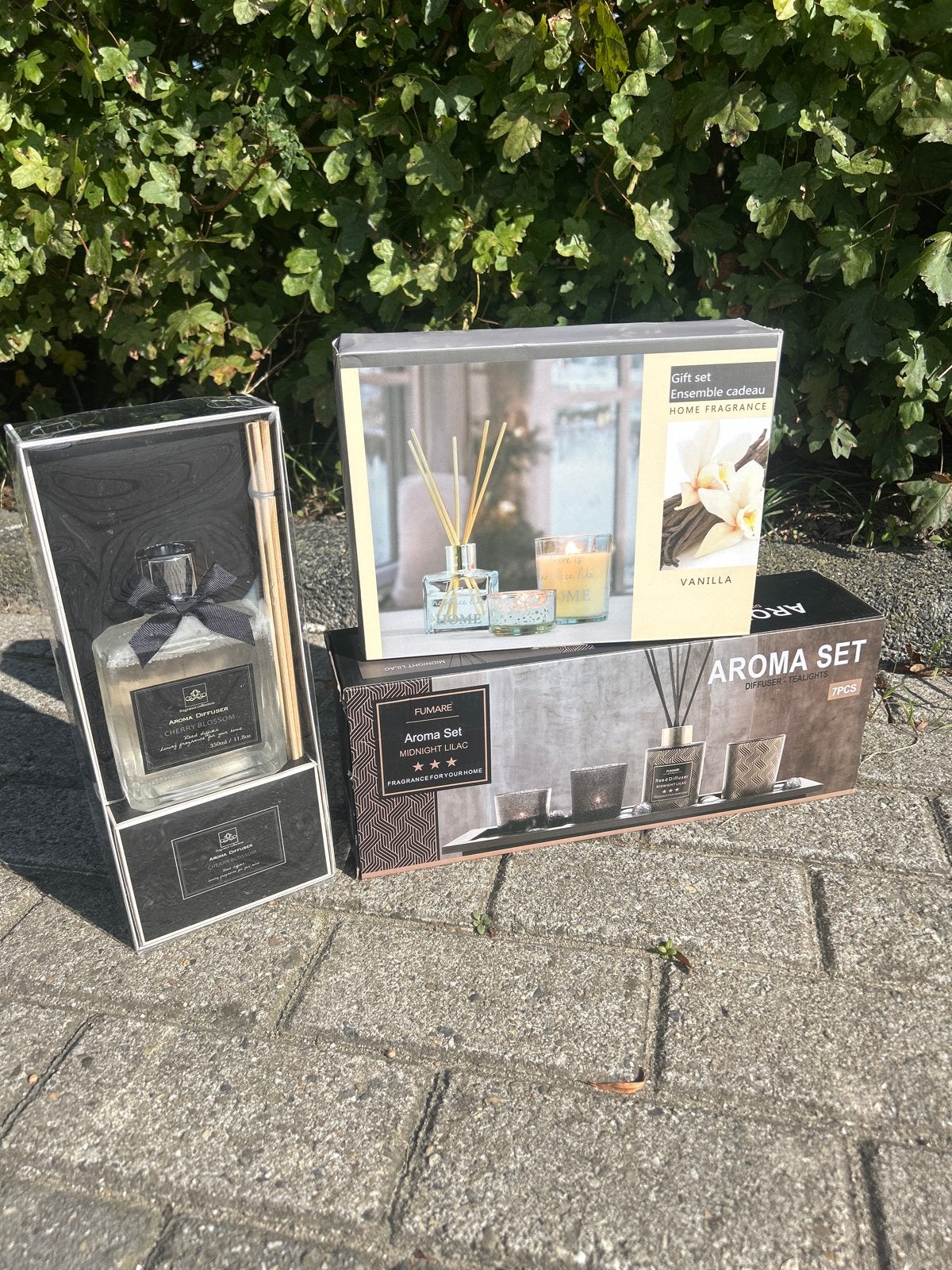 Aroma Diffuser & Geurkaarsen Sets - Nieuw, Ophalen of Verzenden, Nieuw, Meerkleurig