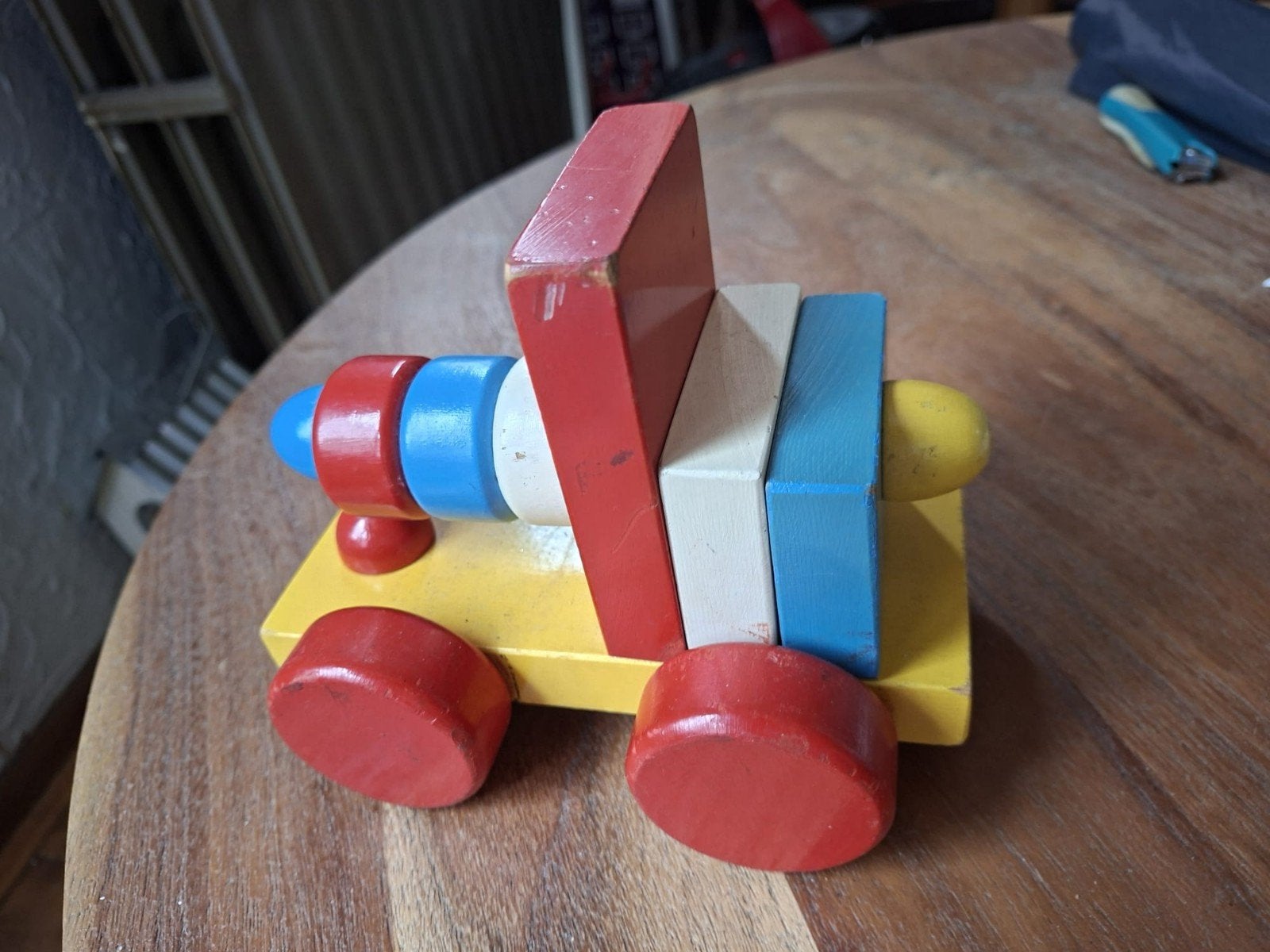 Houten speelgoed jaren '70, Ophalen, Gebruikt