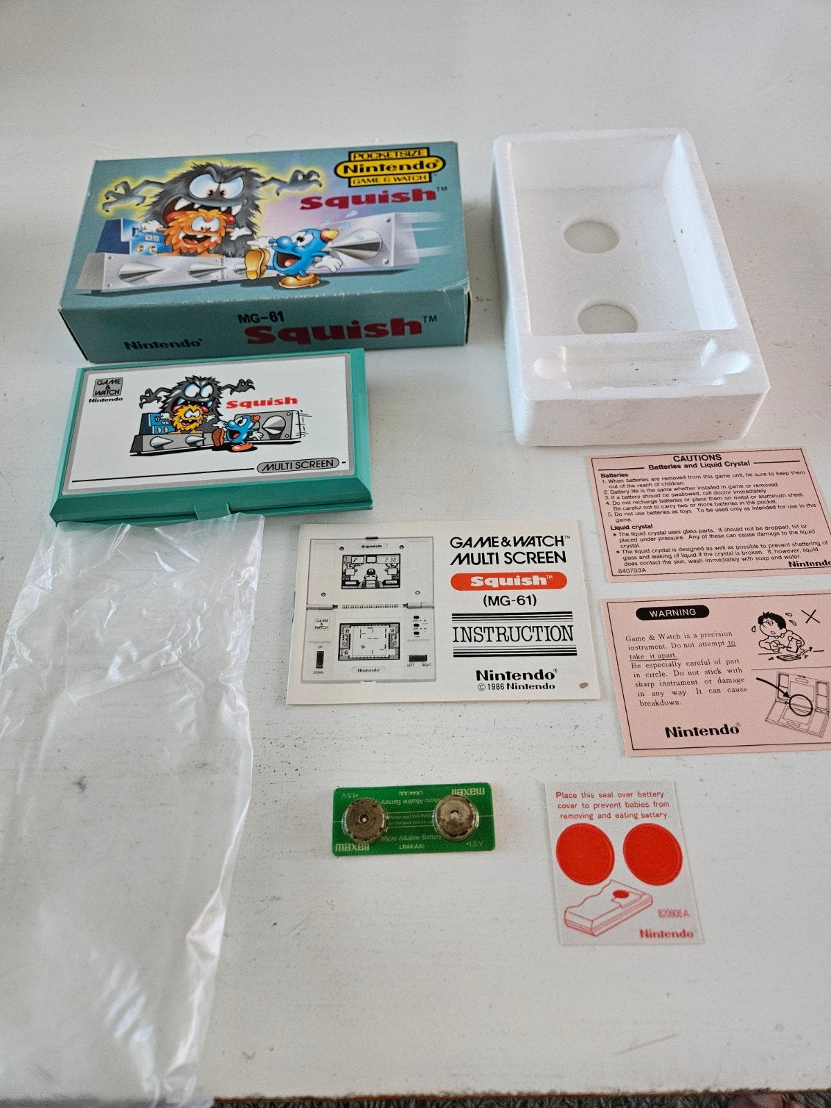 Nintendo game&watch., Avontuur en Actie, 1 speler, Ophalen of Verzenden, Zo goed als nieuw