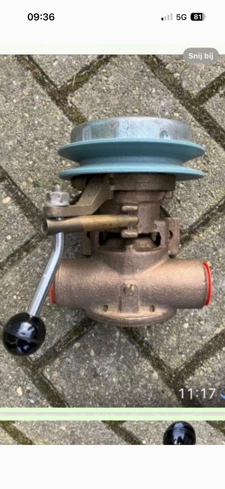 Jabsco pomp met vrij loop, Watersport en Boten, Ophalen, Motor en Techniek