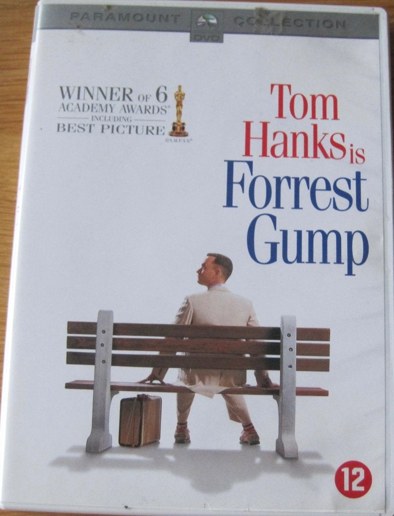 Forrest Gump met Tom Hanks uit 1994, Vanaf 12 jaar, Ophalen of Verzenden, Zo goed als nieuw