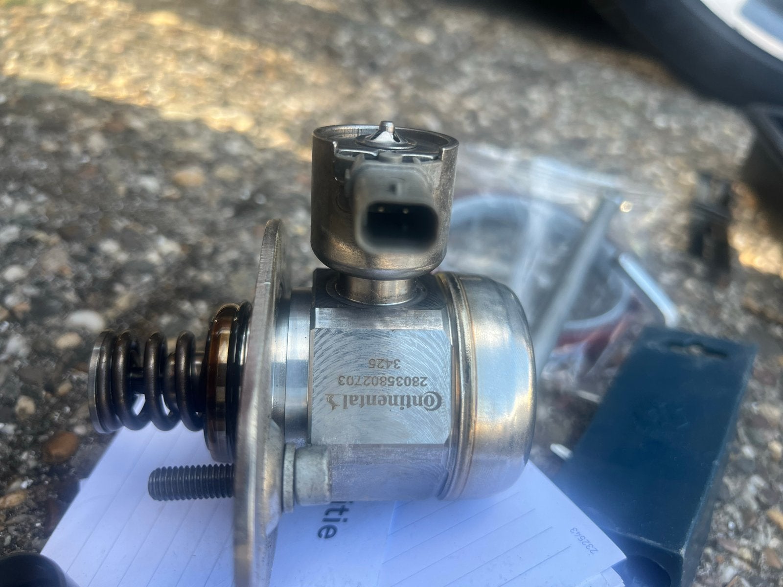 Hogedrukpomp en injectoren voor BMW F10 N20-motor, Ophalen of Verzenden, Gebruikt, BMW