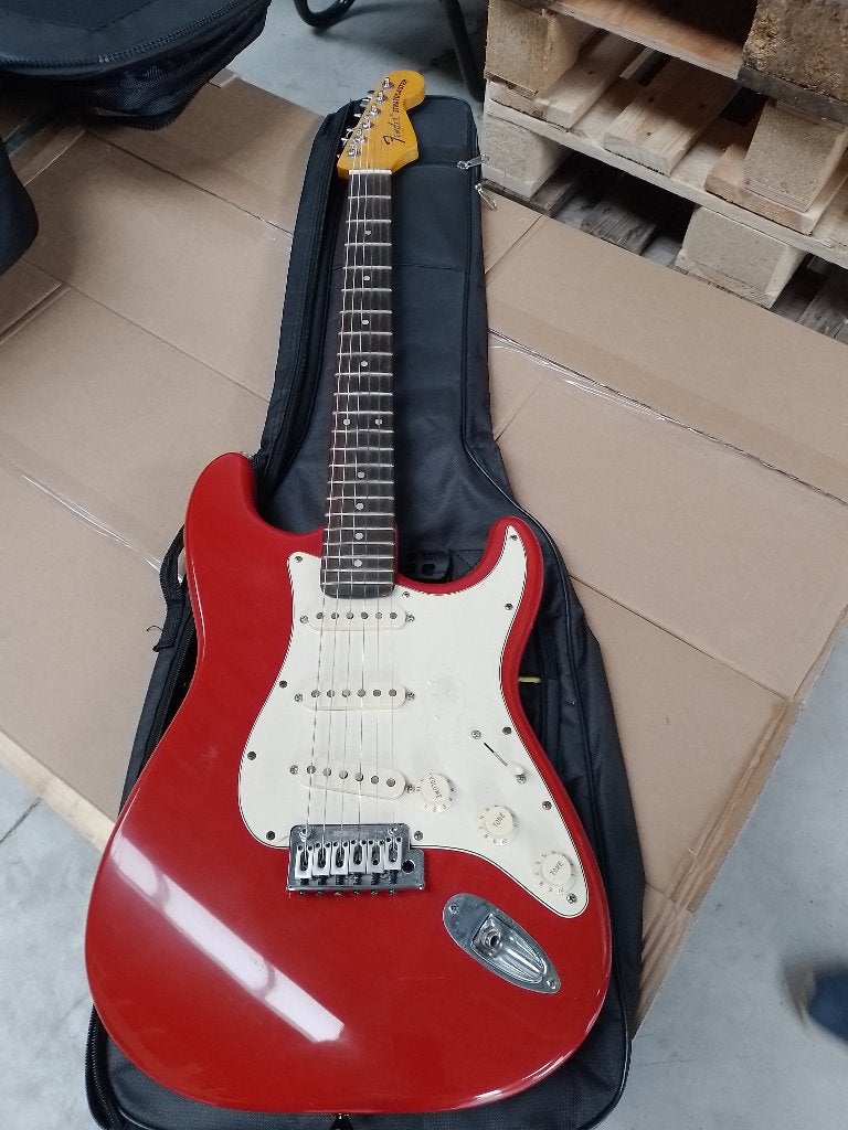 Gitaar Stratocaster, Ophalen of Verzenden, Gebruikt, Solid body, Fender