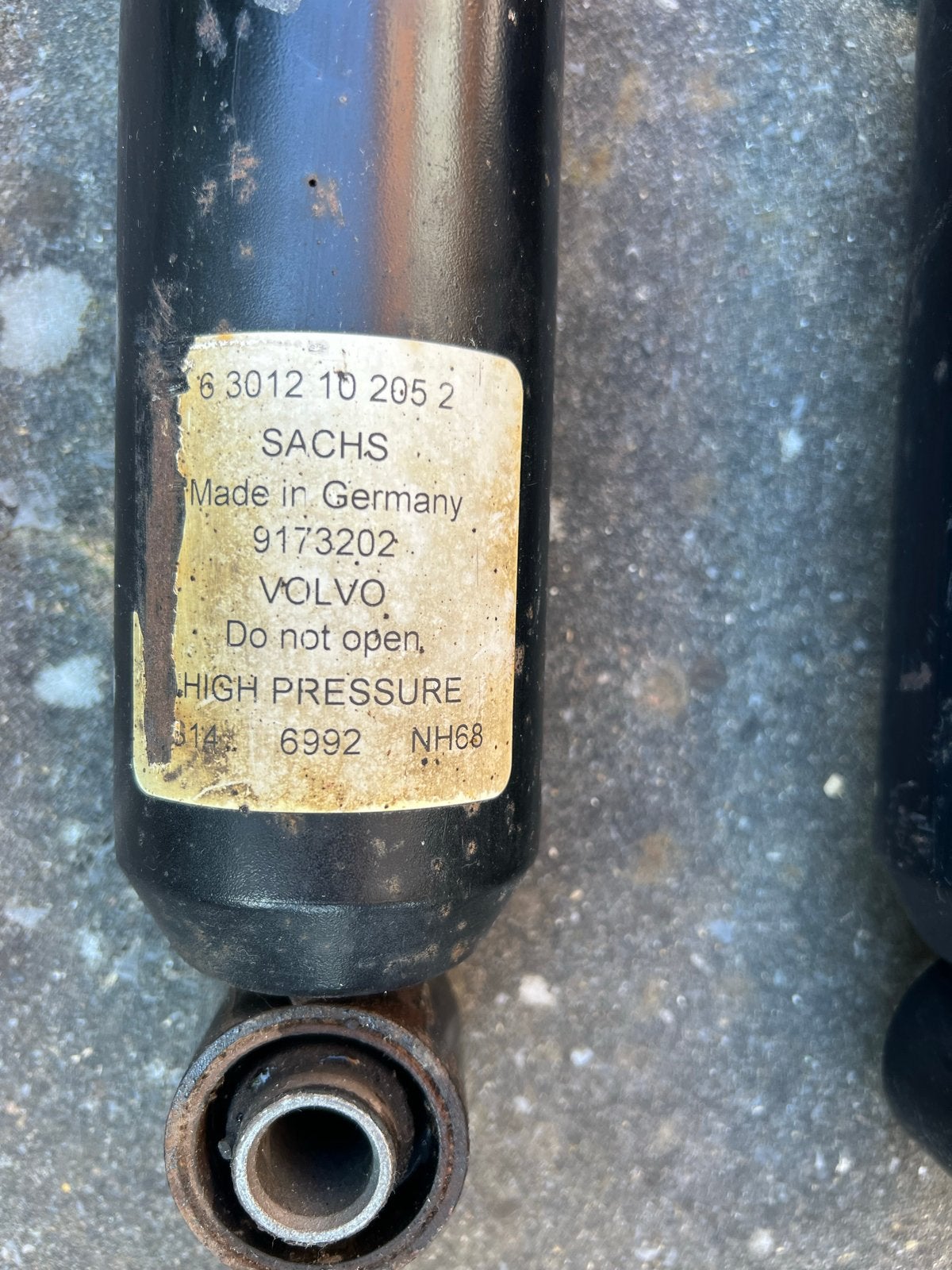 Sachs Schokdempers voor Volvo (Sachs 6 3012 10 205 2), Ophalen of Verzenden, Gebruikt, Volvo