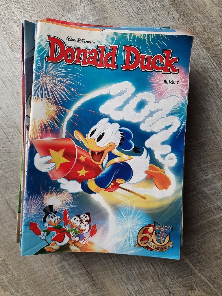 Donald Duck jaargang 2012, door de provincies, Gelezen, Complete serie of reeks, Ophalen of Verzenden, Donald Duck