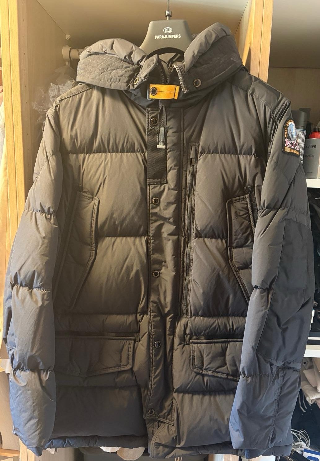 Parajumpers donsjas - Medium, Maat 48/50 (M), Zwart, Nieuw, Parajumpers