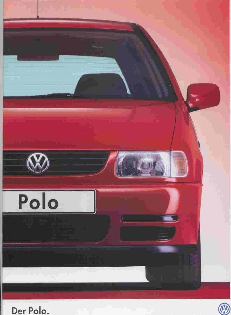 Volkswagen Polo (april 1998) met bijlage, Ophalen of Verzenden, Nieuw, Volkswagen