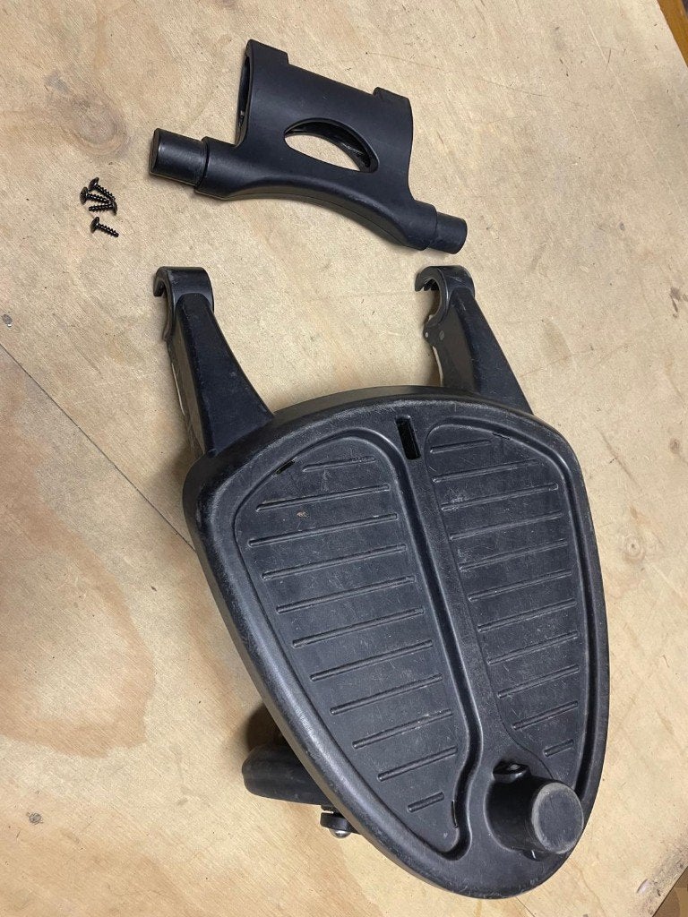 bugaboo meerijdplankje voor Donkey of Buffalo, Kinderen en Baby's, Kinderwagens en Combinaties, Ophalen of Verzenden, Gebruikt