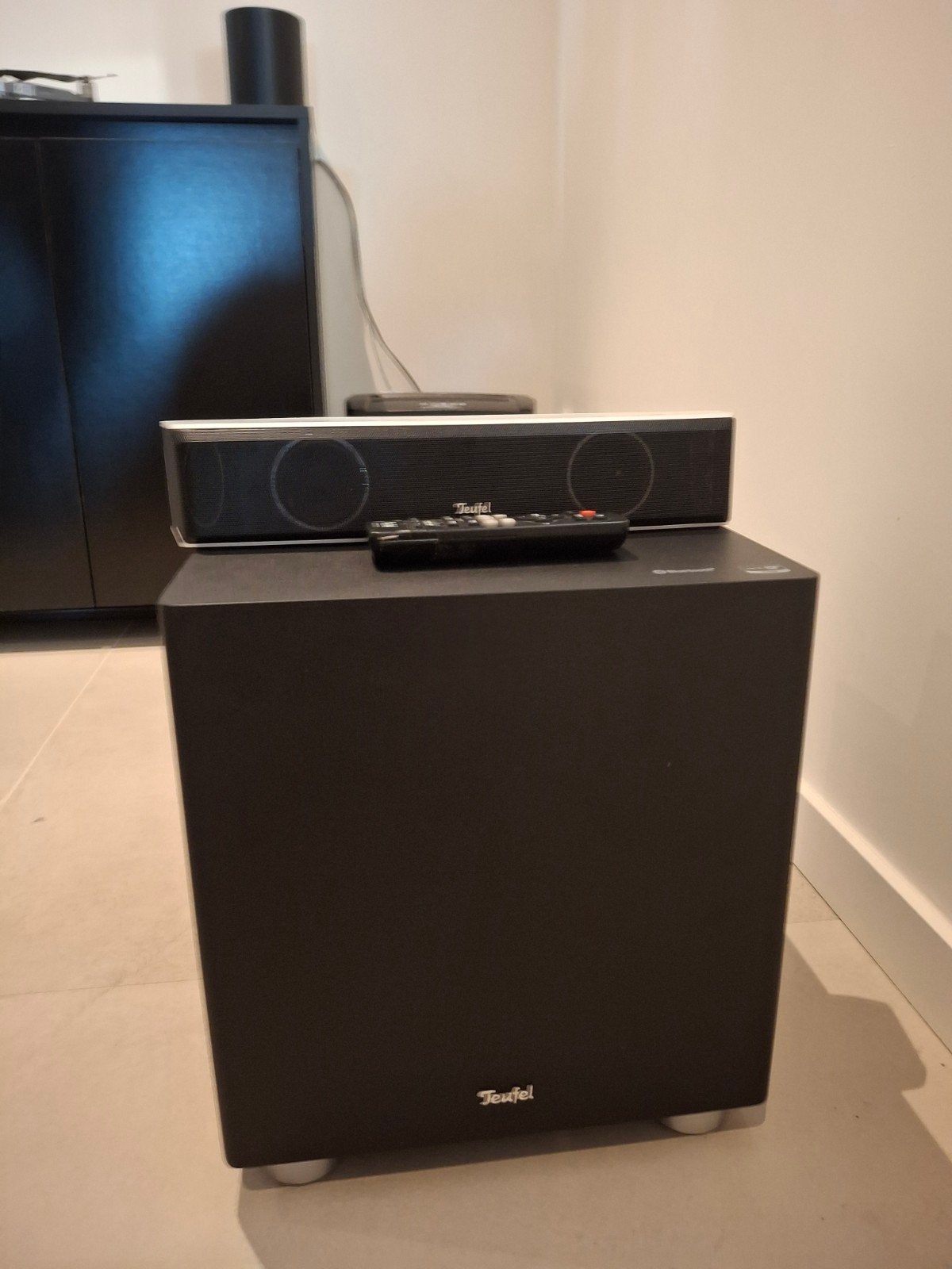 Cinebar one+ en T 6 Subwoofer, Overige merken, Soundbar, 70 watt of meer, Ophalen of Verzenden