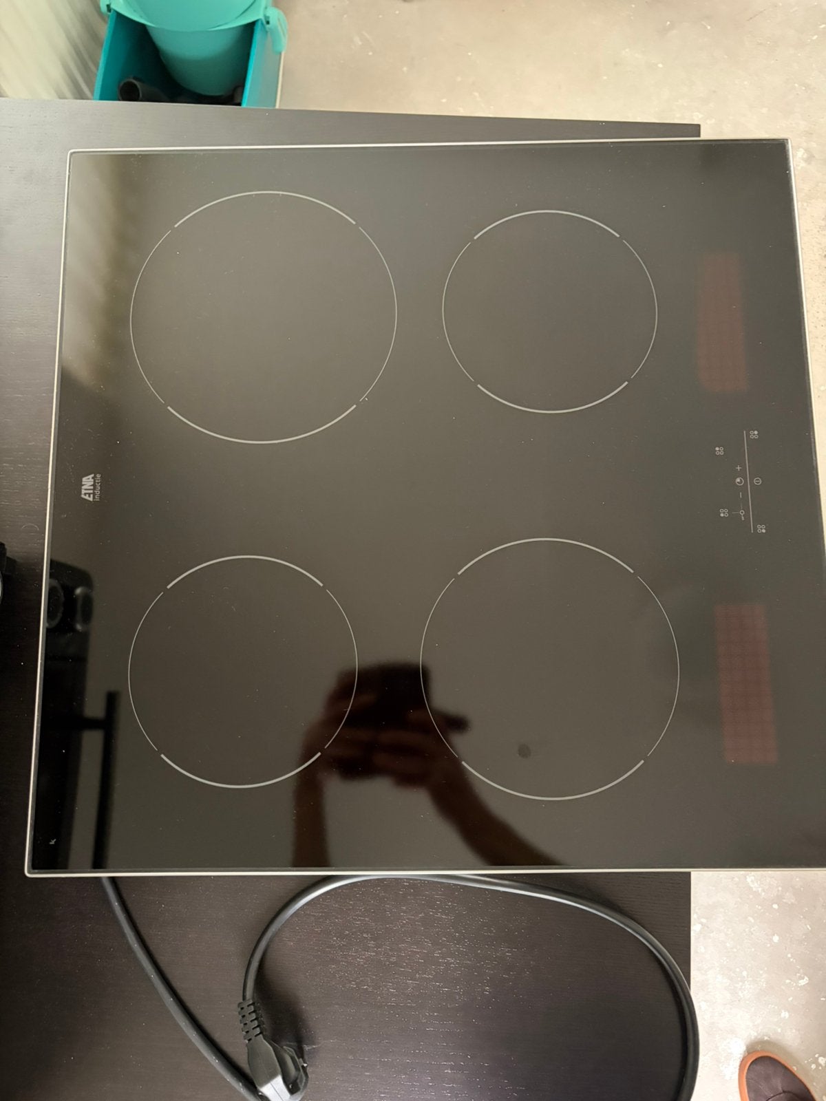 Etna Inductiekookplaat, Gebruikt, Inductie, Vrijstaand, 4 kookzones