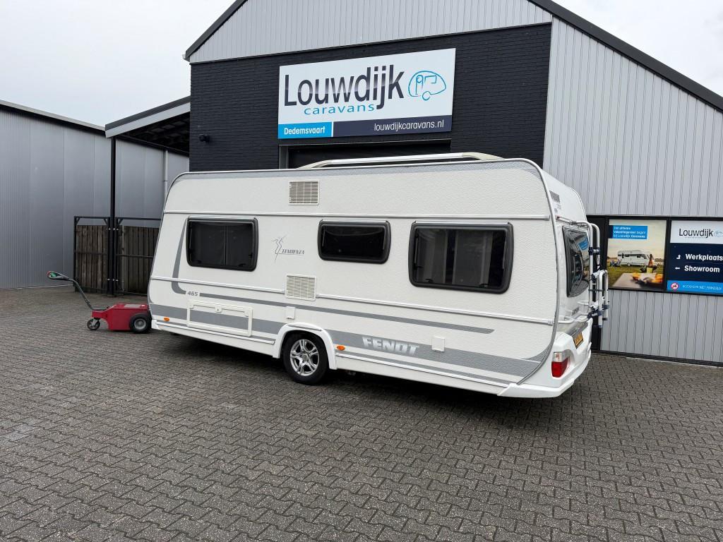 FENDT Tendenza 465 SFB ’11 (Mover, Fransbed), Caravans en Kamperen, Rondzit, Vast bed, Bedrijf, Tot en met 4
