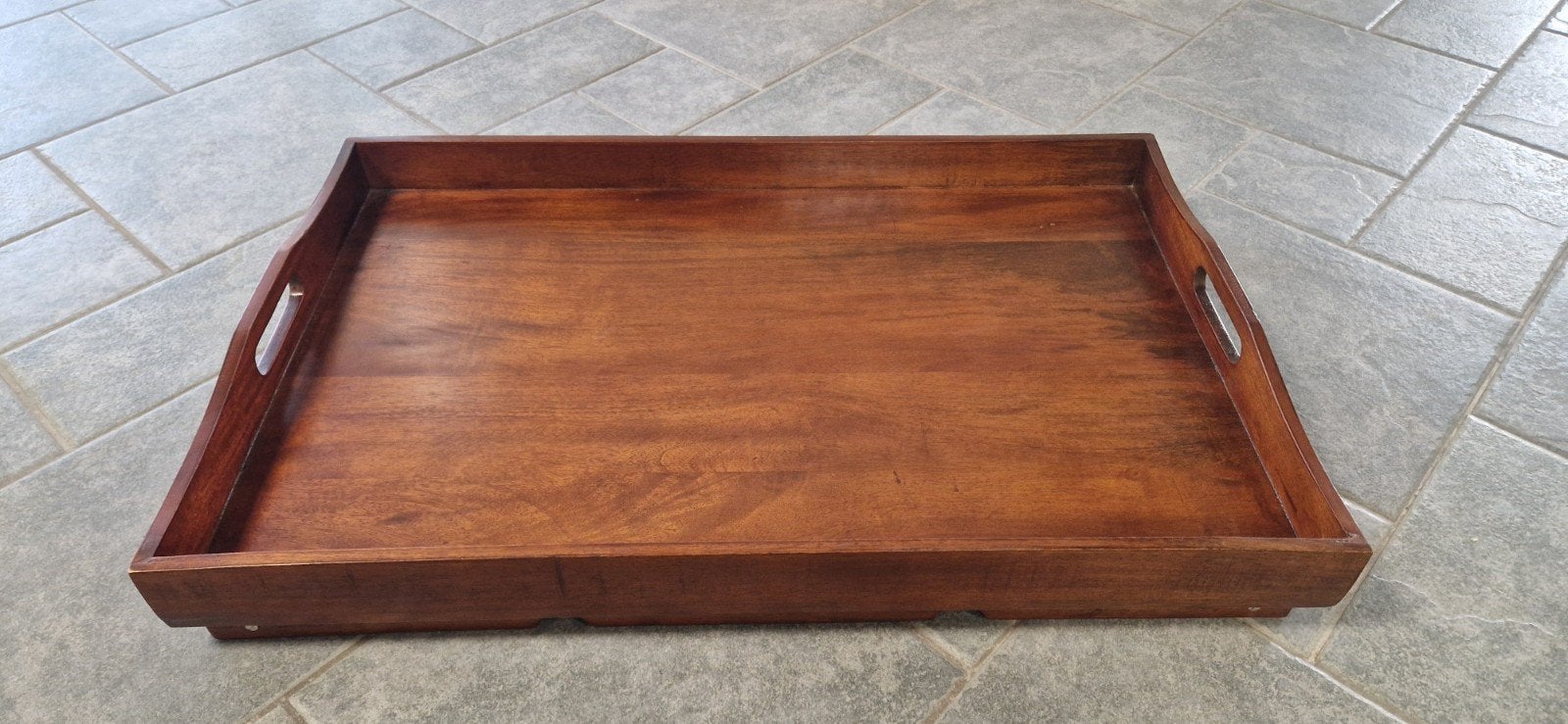 Authentiek dienblad. Nieuw., Ophalen of Verzenden, Nieuw, Rechthoekig, Hout