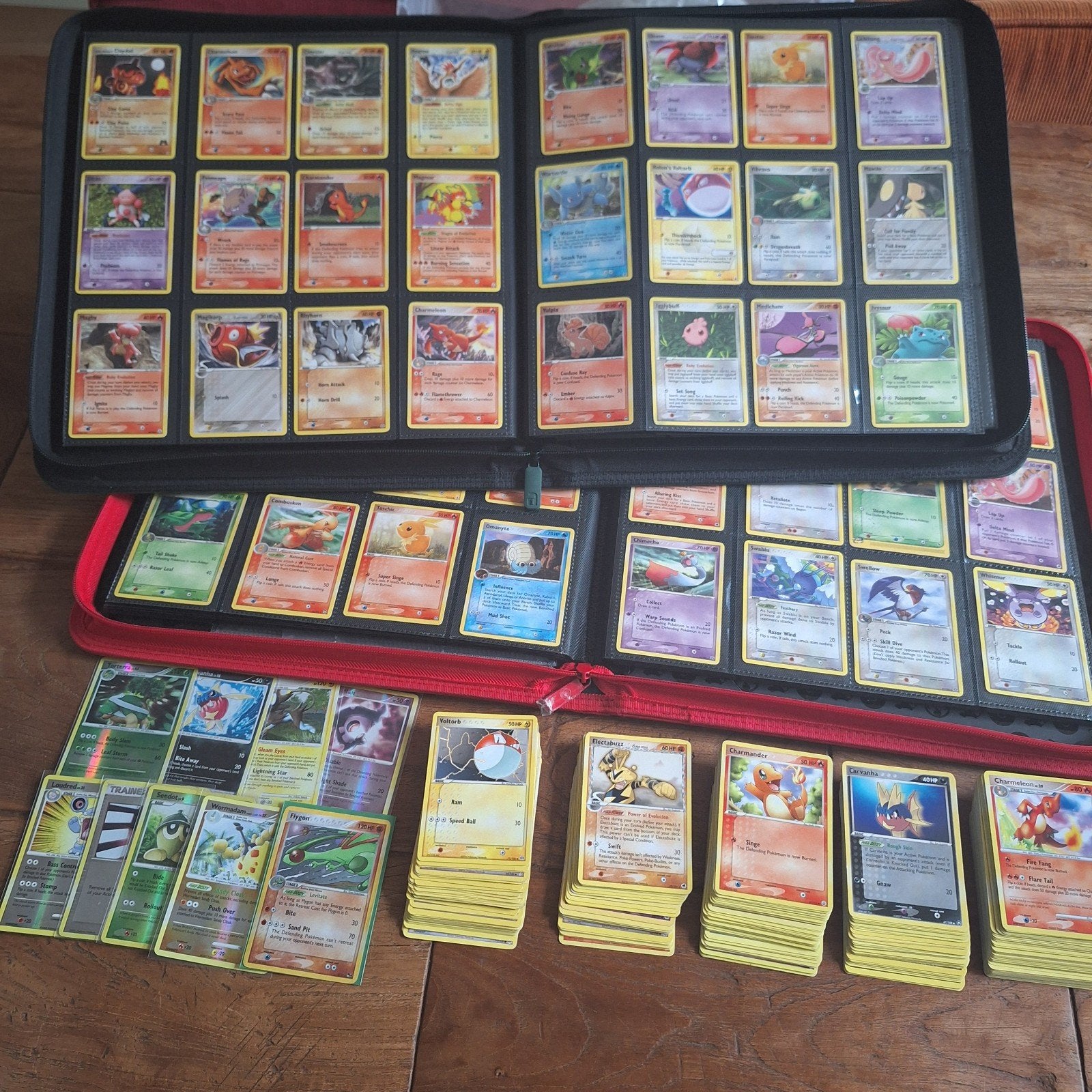 Oude pokemon verzameling, Ophalen of Verzenden, Zo goed als nieuw, Meerdere kaarten
