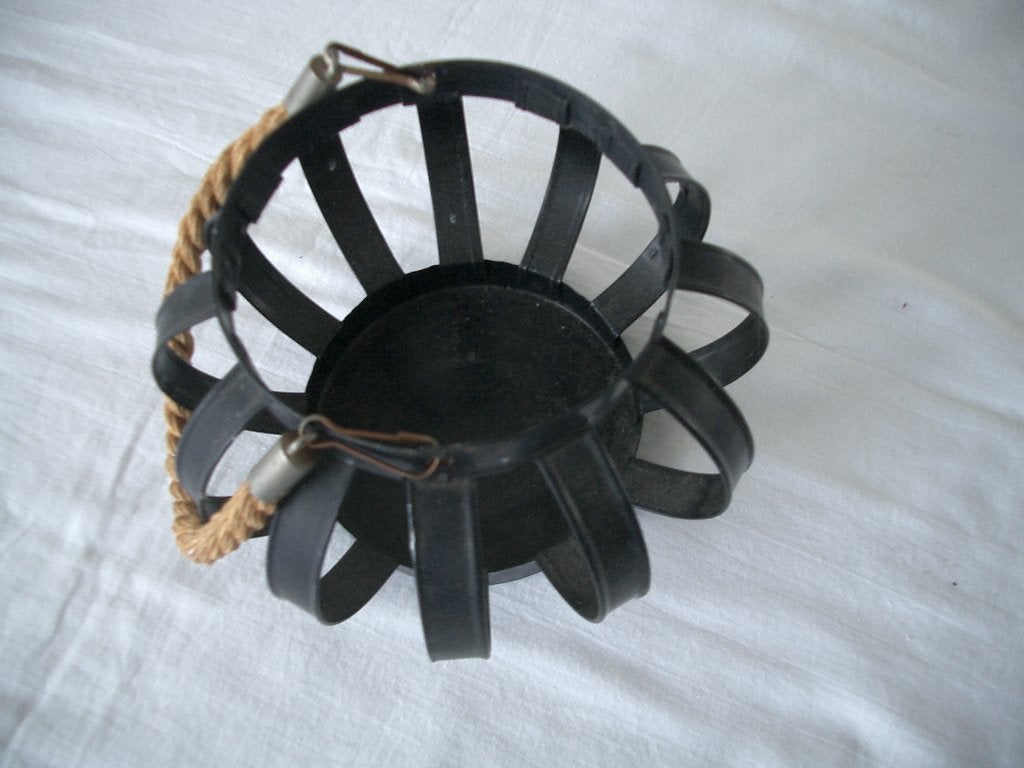 plant hanger pot metaal touw boom woonkamer sfeer decoratie, Ophalen of Verzenden, Overige soorten, Halfschaduw, Minder dan 100 cm