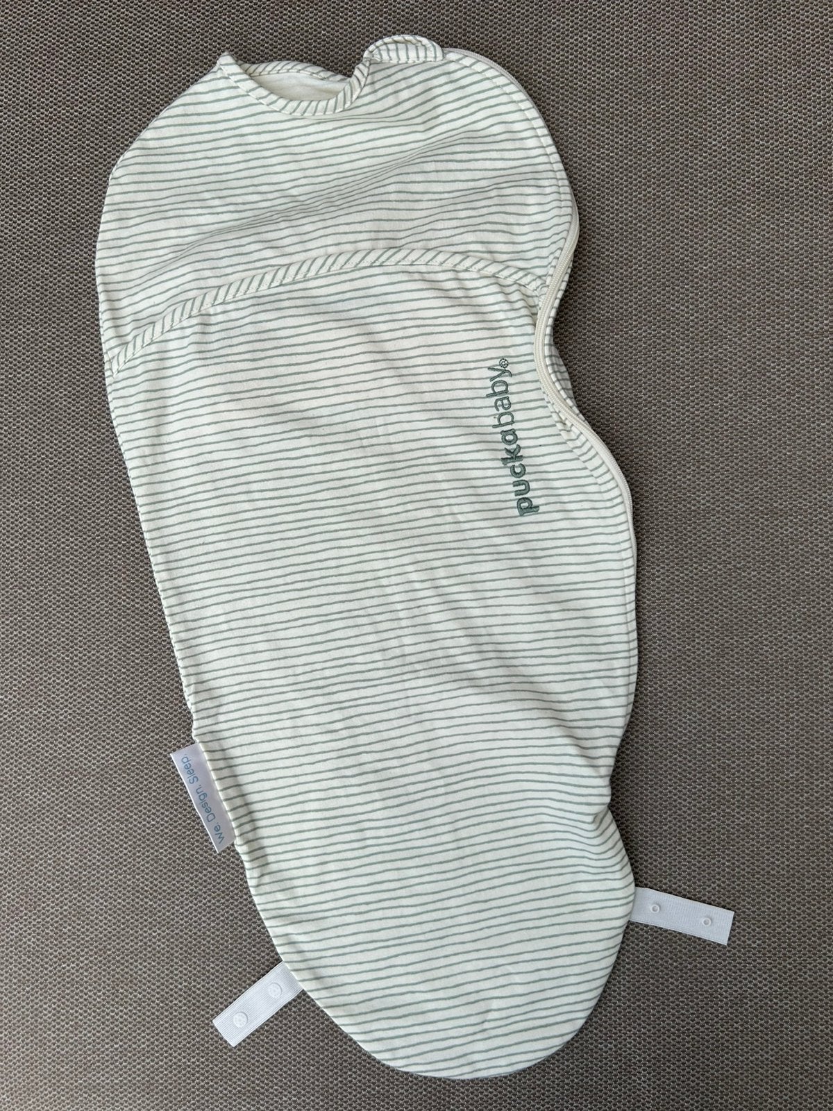 Slaapzak puckababy streep piep, Ophalen of Verzenden, Zo goed als nieuw, Slaapzak, Puckababy